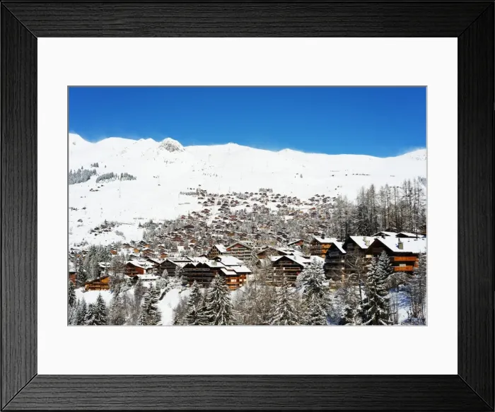 Framed Print : Verbier ski resort, Valais, Swiss Alps, Switzerland, Europe Framed Print : Verbier ski resort, Valais, Swiss Alps, Switzerland, Europe