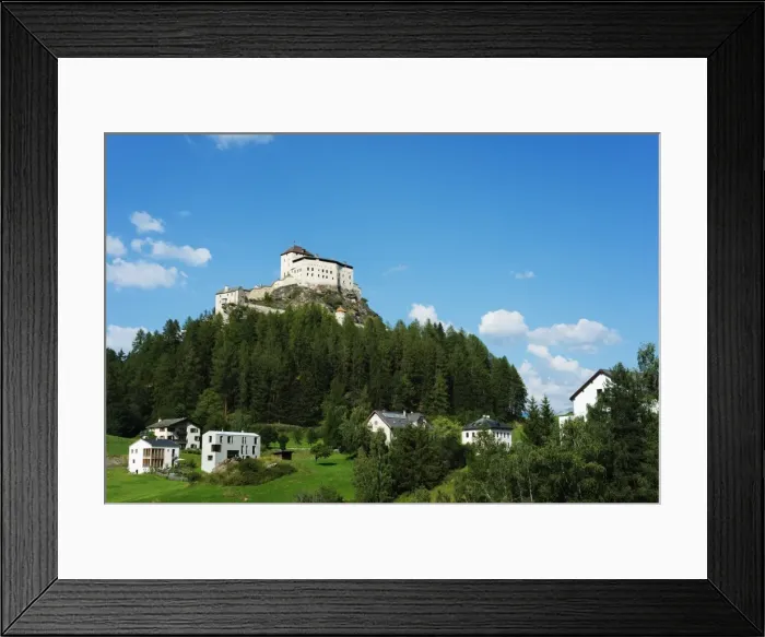 Framed Print : Scuol Tarasp (Tarasp Castle) (Schloss Tarasp), Engadine, Graubunden, Switzerland, Europe Framed Print : Scuol Tarasp (Tarasp Castle) (Schloss Tarasp), Engadine, Graubunden, Switzerland, Europe