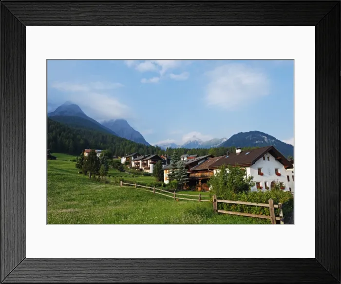 Framed Print : Alpine village, Scuol Tarasp, Engadine, Graubunden, Switzerland, Europe Framed Print : Alpine village, Scuol Tarasp, Engadine, Graubunden, Switzerland, Europe