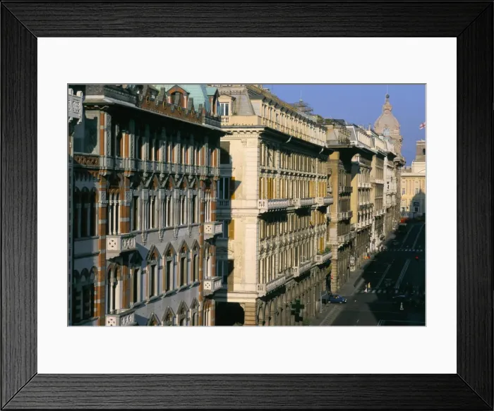 Framed Print : Via XX Setembre Framed Print : Via XX Setembre