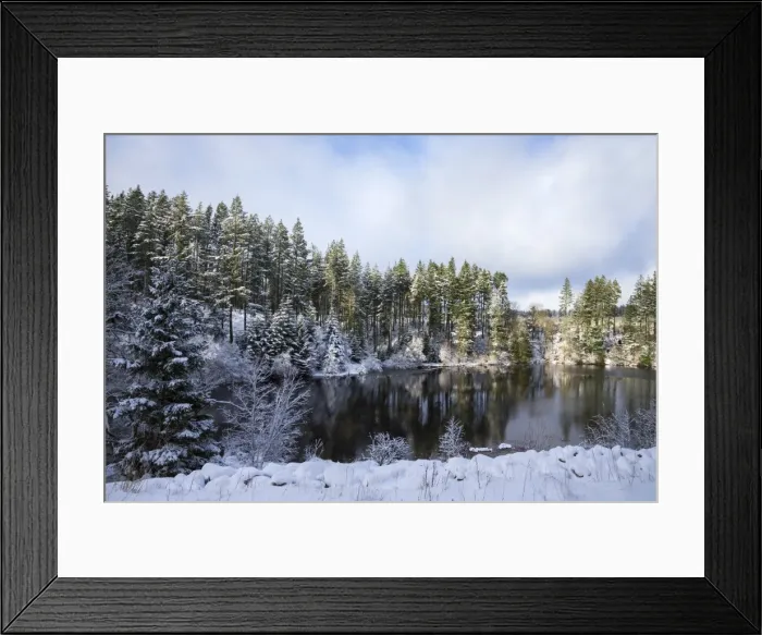 Framed Print : Kielder Water and Forest Park in snow, Northumberland, England, United Kingdom, Europe Framed Print : Kielder Water and Forest Park in snow, Northumberland, England, United Kingdom, Europe