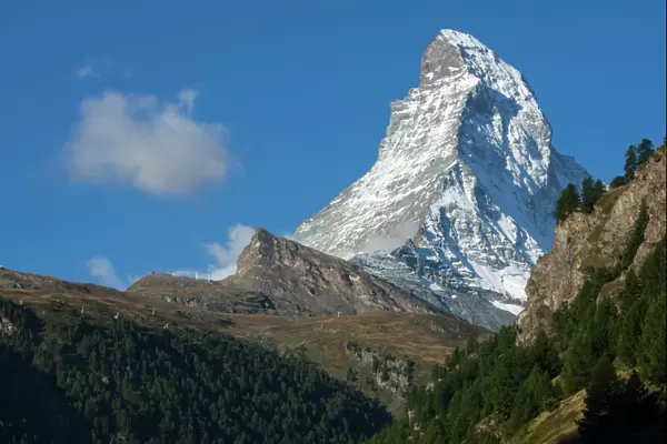 Matterhorn, 4478m, Zermatt, Swiss Alps, Switzerland, Europe