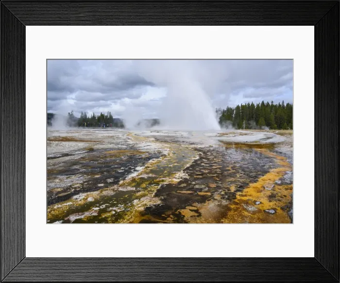 Framed Print : Daisy Geyser, Upper Geyser Basin, Yellowstone National Park, UNESCO World Heritage Site Framed Print : Daisy Geyser, Upper Geyser Basin, Yellowstone National Park, UNESCO World Heritage Site