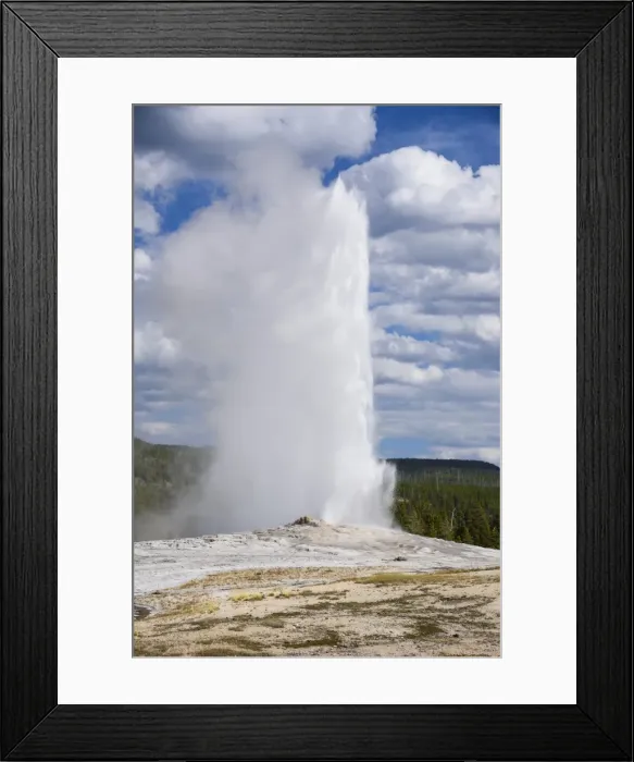 Framed Print : Old Faithful Geyser, Upper Geyser Basin, Yellowstone National Park, UNESCO World Heritage Site Framed Print : Old Faithful Geyser, Upper Geyser Basin, Yellowstone National Park, UNESCO World Heritage Site