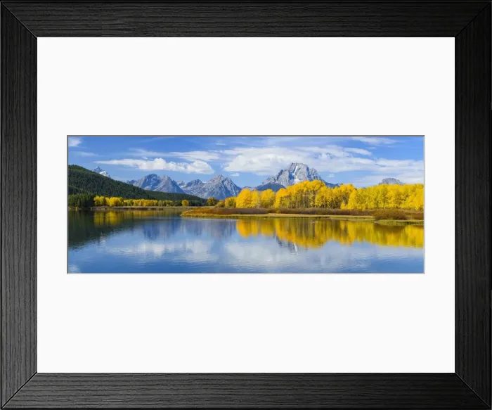 Framed Print : Mount Moran and the Teton Range from Oxbow Bend, Snake River, Grand Tetons National Park Framed Print : Mount Moran and the Teton Range from Oxbow Bend, Snake River, Grand Tetons National Park
