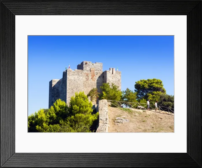 Framed Print : The fortress, Rocca Aldobrandesca, Talamone, Maremma, Grosseto province, Tuscany Framed Print : The fortress, Rocca Aldobrandesca, Talamone, Maremma, Grosseto province, Tuscany