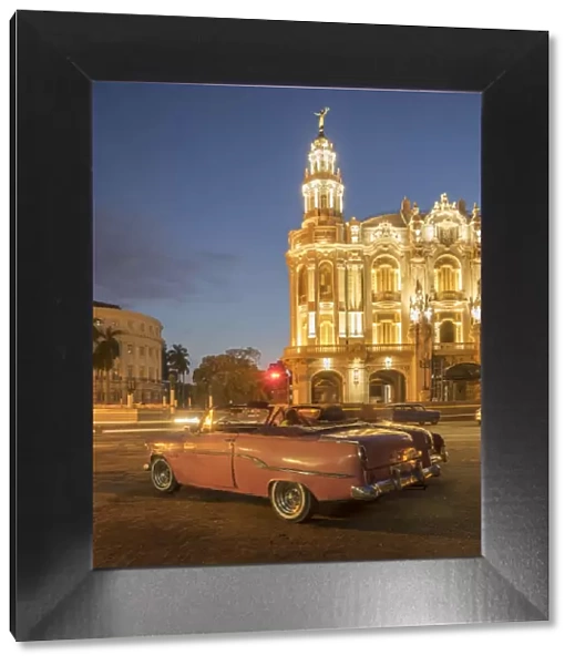 Old American car, Havana, Cuba, West Indies, Caribbean, Central America