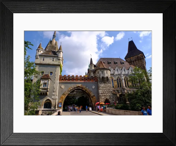 Framed Print : Vajdahunyad Castle, Budapest, Hungary, Europe Framed Print : Vajdahunyad Castle, Budapest, Hungary, Europe