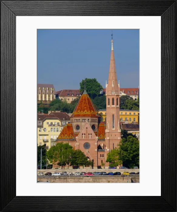 Framed Print : The Capuchin Church (Kapucinus Templom), Buda side of the Danube, Budapest, Hungary Framed Print : The Capuchin Church (Kapucinus Templom), Buda side of the Danube, Budapest, Hungary