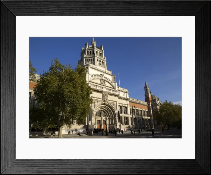 Framed Print : Main entrance, Victoria and Albert Museum, South Kensington, London, England, United Kingdom Framed Print : Main entrance, Victoria and Albert Museum, South Kensington, London, England, United Kingdom
