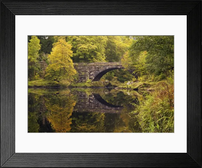 Framed Print : Bridge over River Conwy in autumn, near Betwys-y-Coed, Wales, United Kingdom, Europe Framed Print : Bridge over River Conwy in autumn, near Betwys-y-Coed, Wales, United Kingdom, Europe