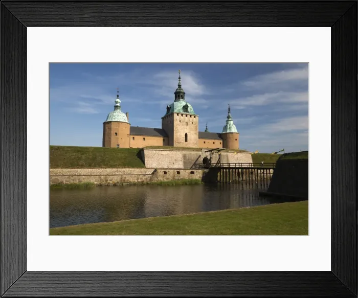 Framed Print : Kalmar Slott castle, Kalmar, Smaland, Baltic coast, Southeast Sweden, Sweden, Scandinavia Framed Print : Kalmar Slott castle, Kalmar, Smaland, Baltic coast, Southeast Sweden, Sweden, Scandinavia