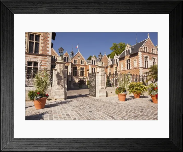 Framed Print : Hotel Groslot in the city of Orleans, Loiret, France, Europe Framed Print : Hotel Groslot in the city of Orleans, Loiret, France, Europe