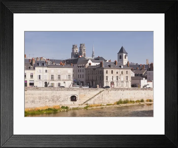 Framed Print : Looking across the River Loire to the Cathedrale Sainte Croix d Orleans (Cathedral of Orleans) Framed Print : Looking across the River Loire to the Cathedrale Sainte Croix d Orleans (Cathedral of Orleans)