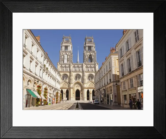 Framed Print : The Cathedrale Sainte Croix d Orleans (Cathedral of Orleans), Orleans, Loiret, France Framed Print : The Cathedrale Sainte Croix d Orleans (Cathedral of Orleans), Orleans, Loiret, France