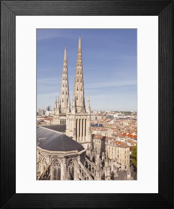 Framed Print : Bordeaux Cathedral (Cathedrale Saint-Andre de Bordeaux), Bordeaux, Gironde, Aquitaine Framed Print : Bordeaux Cathedral (Cathedrale Saint-Andre de Bordeaux), Bordeaux, Gironde, Aquitaine