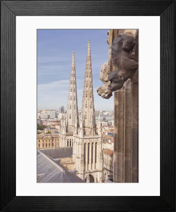 Framed Print : Bordeaux Cathedral (Cathedrale Saint-Andre de Bordeaux), Bordeaux, Gironde, Aquitaine Framed Print : Bordeaux Cathedral (Cathedrale Saint-Andre de Bordeaux), Bordeaux, Gironde, Aquitaine