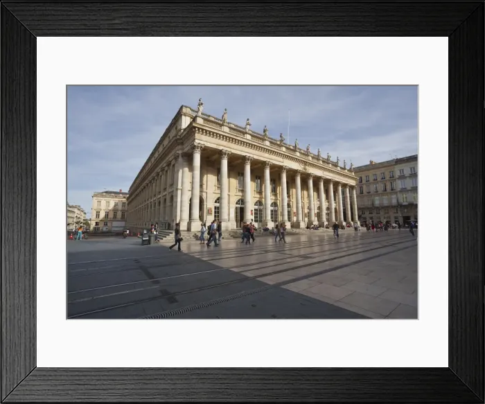 Framed Print : The Grand Theatre de Bordeaux, Bordeaux, Gironde, Aquitaine, France, Europe Framed Print : The Grand Theatre de Bordeaux, Bordeaux, Gironde, Aquitaine, France, Europe