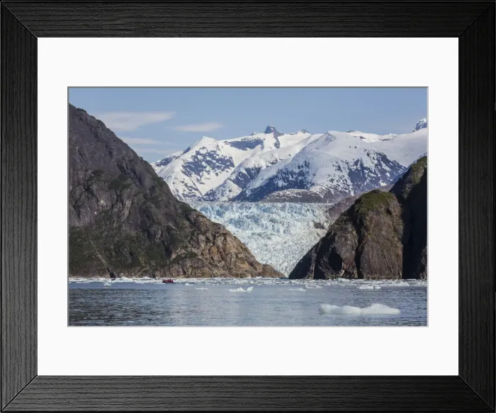 Framed Print : Scenic views of the south Sawyer Glacier in Tracy Arm-Fords Terror Wilderness Area Framed Print : Scenic views of the south Sawyer Glacier in Tracy Arm-Fords Terror Wilderness Area