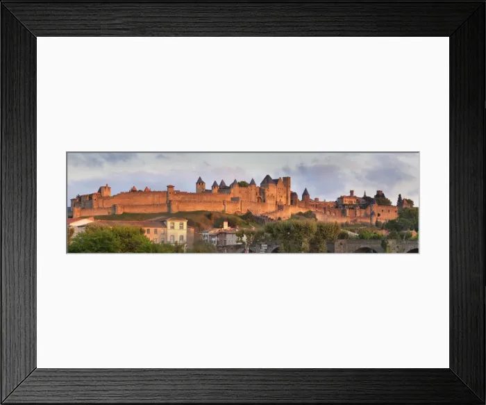 Framed Print : La Cite, medieval fortress city, Carcassonne, UNESCO World Heritage Site, Languedoc-Roussillon Framed Print : La Cite, medieval fortress city, Carcassonne, UNESCO World Heritage Site, Languedoc-Roussillon
