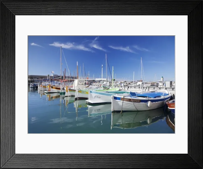 Framed Print : Fishing boats at the harbour, Cassis, Provence, Provence-Alpes-Cote d Azur, Southern France Framed Print : Fishing boats at the harbour, Cassis, Provence, Provence-Alpes-Cote d Azur, Southern France