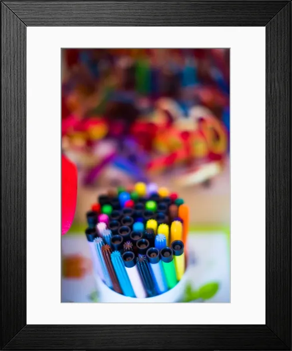 Framed Print : Pens in school, United Kingdom, Europe Framed Print : Pens in school, United Kingdom, Europe
