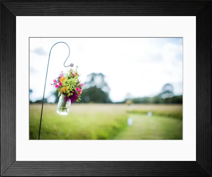 Framed Print : Bouquet in jar, United Kingdom, Europe Framed Print : Bouquet in jar, United Kingdom, Europe