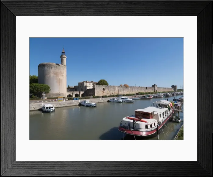 Framed Print : Tour de Constance, historic tower in the Camargue town of Aigues-Mortes, Gard, Languedoc-Roussillon Framed Print : Tour de Constance, historic tower in the Camargue town of Aigues-Mortes, Gard, Languedoc-Roussillon