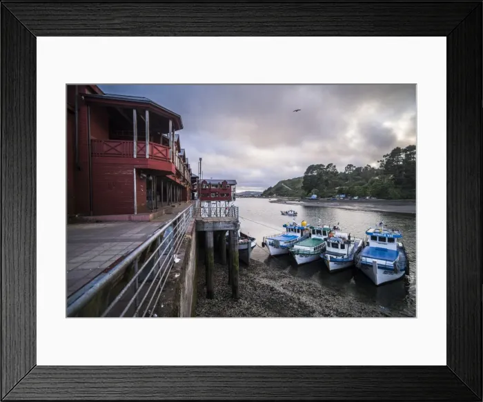 Framed Print : Angelmo fish market, Puerto Montt, Chile, South America Framed Print : Angelmo fish market, Puerto Montt, Chile, South America