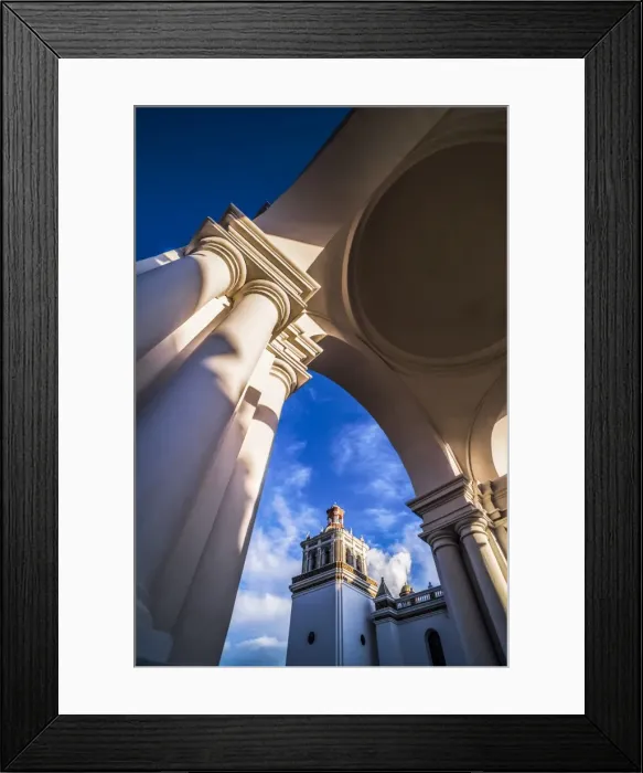 Framed Print : Copacabana Cathedral (Basilica of Our Lady of Copacabana) at sunset, Copacabana, Bolivia Framed Print : Copacabana Cathedral (Basilica of Our Lady of Copacabana) at sunset, Copacabana, Bolivia