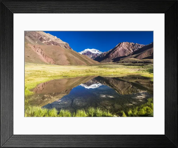 Framed Print : Aconcagua, at 6961m, the highest mountain in the Andes Mountain Range, Aconcagua Provincial Park Framed Print : Aconcagua, at 6961m, the highest mountain in the Andes Mountain Range, Aconcagua Provincial Park