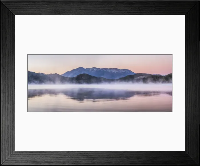 Framed Print : Misty sunrise at Nahuel Huapi Lake (Lago Nahuel Huapi), Villa la Angostura, Neuquen Framed Print : Misty sunrise at Nahuel Huapi Lake (Lago Nahuel Huapi), Villa la Angostura, Neuquen