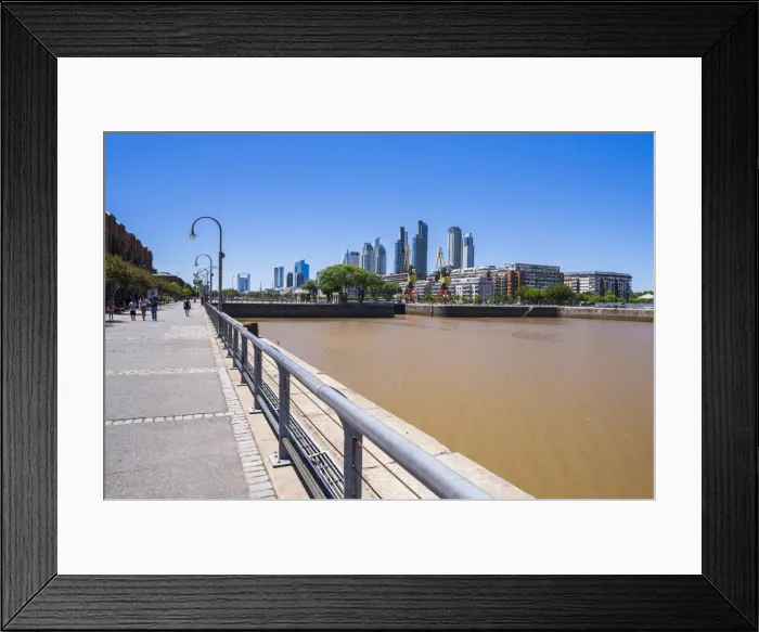 Framed Print : Puerto Madero District, Buenos Aires, Argentina, South America Framed Print : Puerto Madero District, Buenos Aires, Argentina, South America