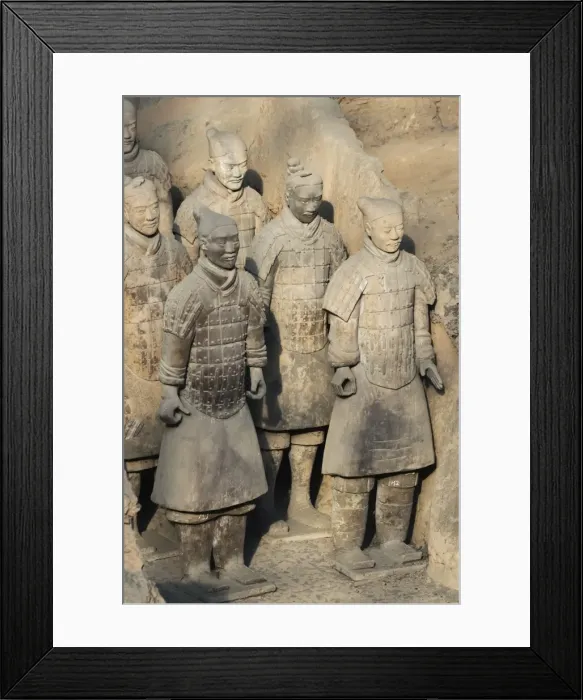 Framed Print : Museum of the Terracotta Warriors, Mausoleum of the first Qin Emperor, Xian, Shaanxi Province Framed Print : Museum of the Terracotta Warriors, Mausoleum of the first Qin Emperor, Xian, Shaanxi Province