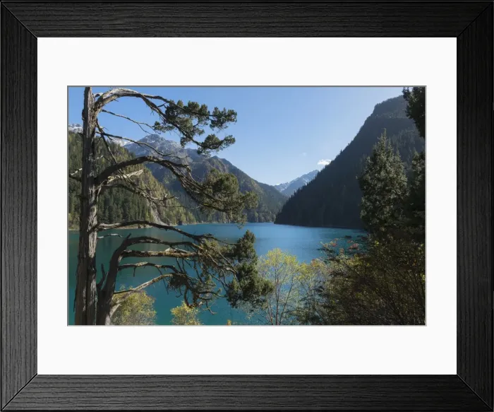 Framed Print : Long Lake, Jiuzhaigou National Park, UNESCO World Heritage Site, Sichuan Province Framed Print : Long Lake, Jiuzhaigou National Park, UNESCO World Heritage Site, Sichuan Province