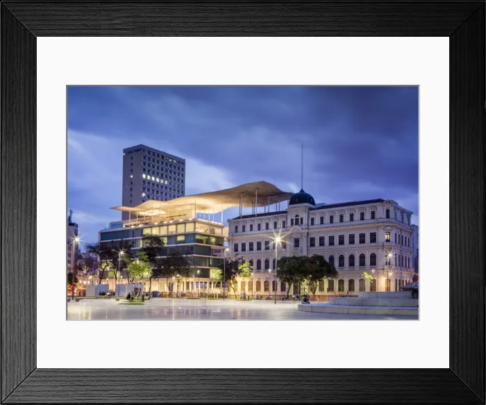 Framed Print : The Rio Art Musuem (Museu de Arte do Rio) (MAR), Praca Maua in the new Porto Maravilha district Framed Print : The Rio Art Musuem (Museu de Arte do Rio) (MAR), Praca Maua in the new Porto Maravilha district