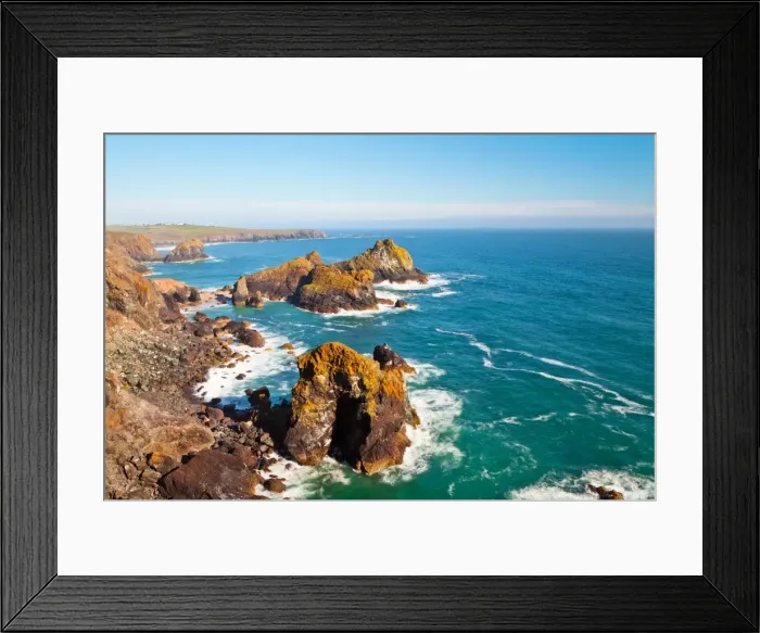 Framed Print : Kynance Cove, Lizard, Cornwall, England, United Kingdom, Europe Framed Print : Kynance Cove, Lizard, Cornwall, England, United Kingdom, Europe