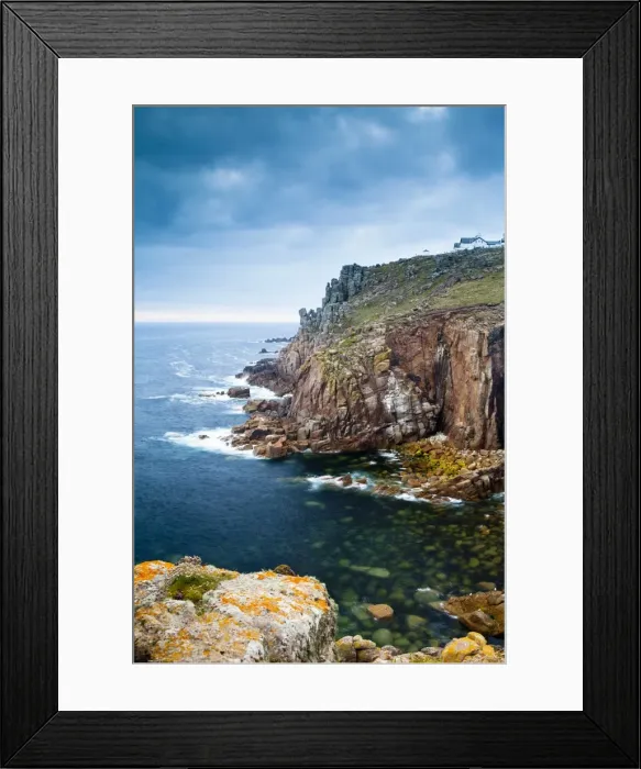 Framed Print : Lands End, Penzance, Cornwall, England, United Kingdom, Europe Framed Print : Lands End, Penzance, Cornwall, England, United Kingdom, Europe