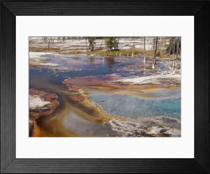 Framed Print : Firehole Spring, Yellowstone National Park, UNESCO World Heritage Site, Wyoming Framed Print : Firehole Spring, Yellowstone National Park, UNESCO World Heritage Site, Wyoming