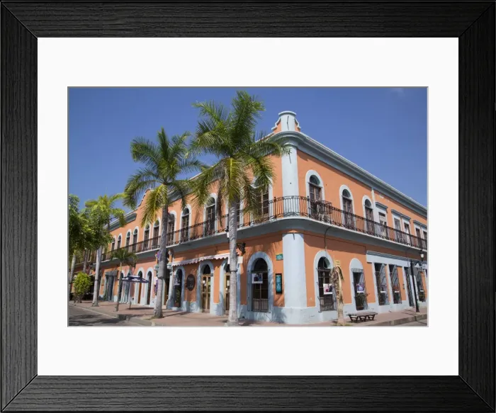 Framed Print : Colonial Buildings, near Machado Square, Mazatlan, Sinoloa State, Mexico, North America Framed Print : Colonial Buildings, near Machado Square, Mazatlan, Sinoloa State, Mexico, North America