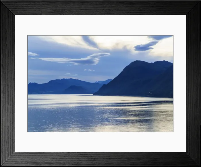 Framed Print : Dawn on Storfjord (Storfjorden), Norway, Scandinavia, Europe Framed Print : Dawn on Storfjord (Storfjorden), Norway, Scandinavia, Europe