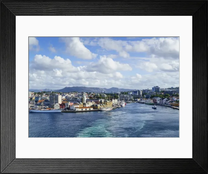Framed Print : Stavanger Harbour, Norway, Scandinavia, Europe Framed Print : Stavanger Harbour, Norway, Scandinavia, Europe