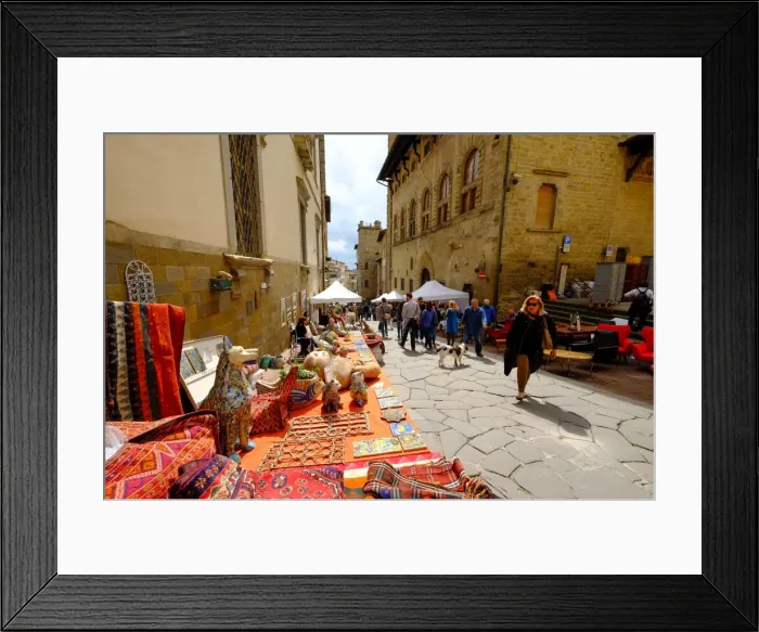 Framed Print : Monthly Antique Market, Arezzo, Tuscany, Italy, Europe Framed Print : Monthly Antique Market, Arezzo, Tuscany, Italy, Europe