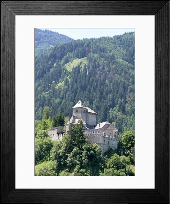 Framed Print : Schloss (castle) Reisenfeistein in Val d Isarco Framed Print : Schloss (castle) Reisenfeistein in Val d Isarco