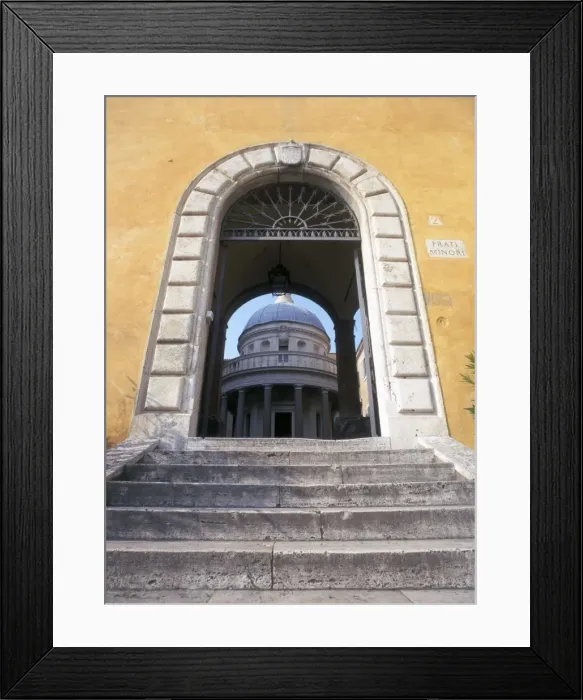 Framed Print : St. Peters in Montorio Framed Print : St. Peters in Montorio