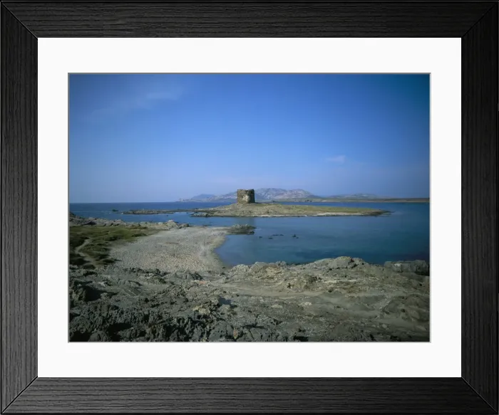Framed Print : View of Asinara Island Framed Print : View of Asinara Island