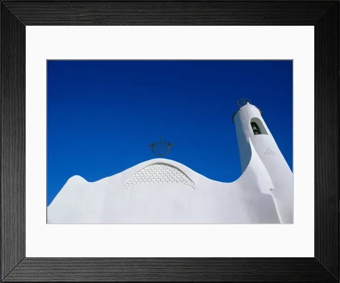 Framed Print : White church Framed Print : White church