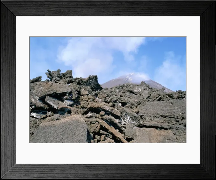Framed Print : Mount Etna Framed Print : Mount Etna