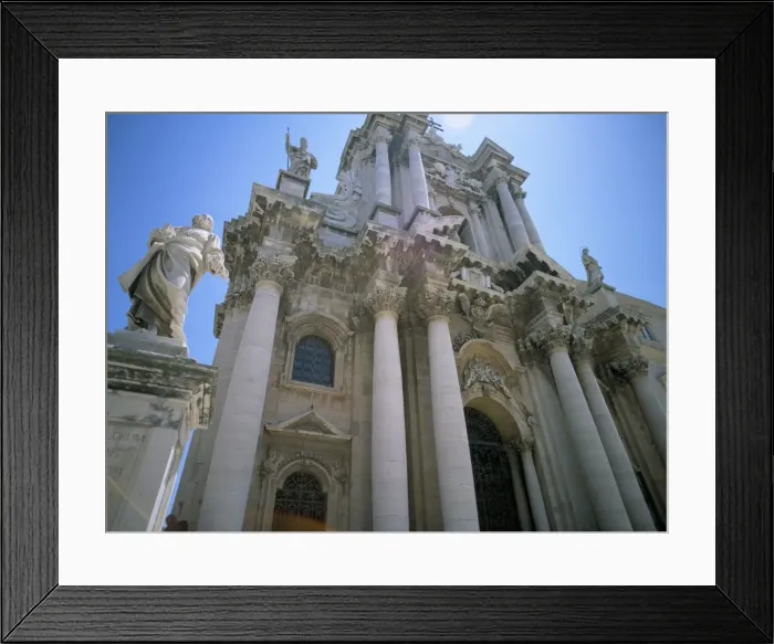 Framed Print : Cathedral, Siracusa (Syracuse)