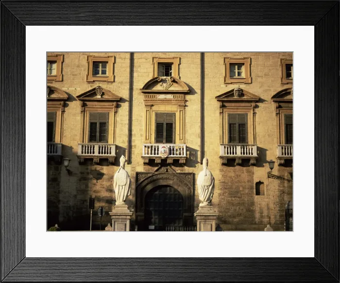 Framed Print : Exterior of the Palazzo Vescovile Framed Print : Exterior of the Palazzo Vescovile